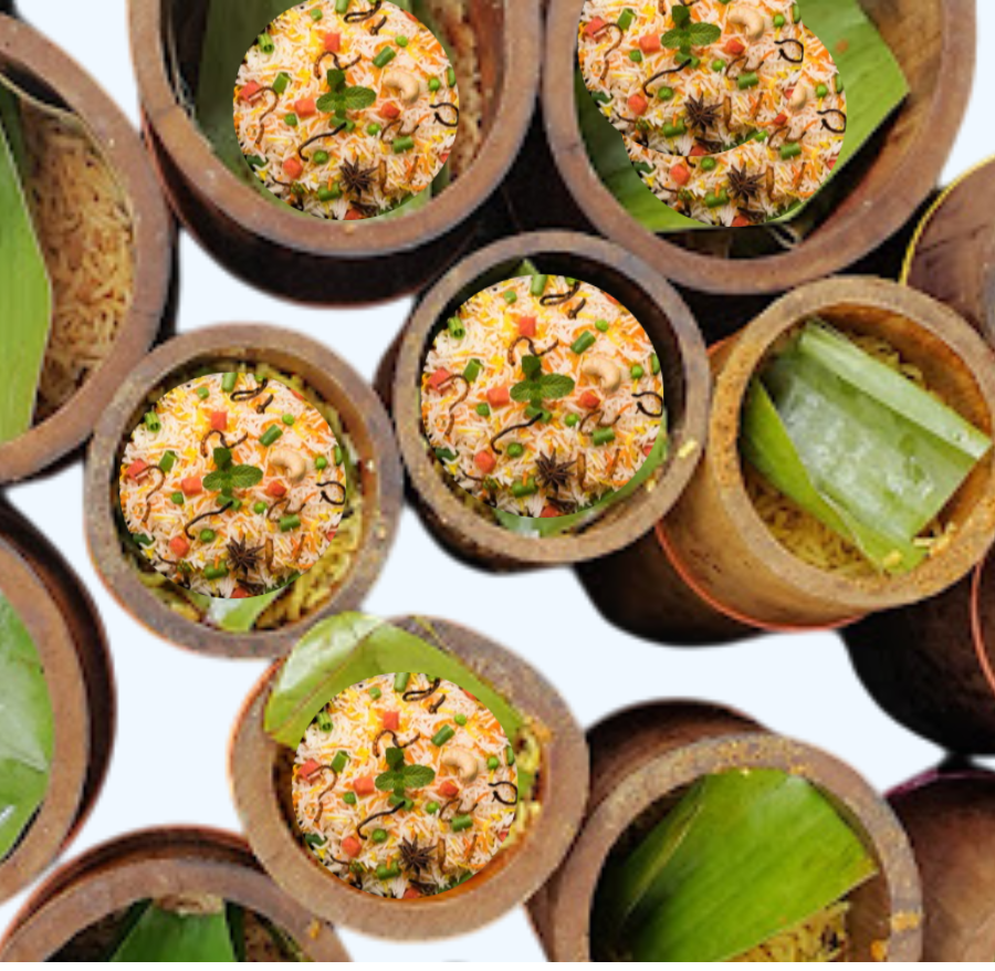 BAMBOO VEG BIRIYANI