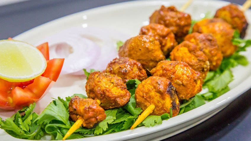 MASHROOM TIKKA KEBAB