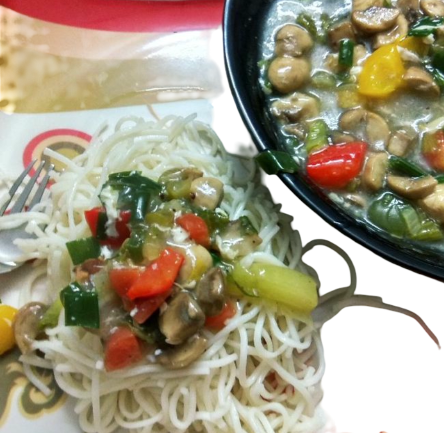 VEG CHOWMIN GRAVY