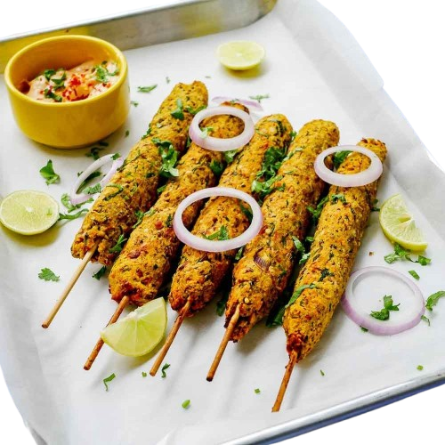 VEG SEEKH KEBAB/BAKED VEGETABLES SEEKH KEBAB