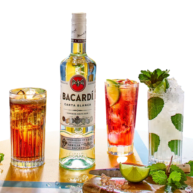 BACARDI C B WHITE RUM