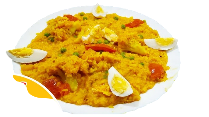 EGG KHICHDI GOBINDO BHOG