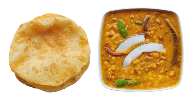 PURI CHOLAR DAL