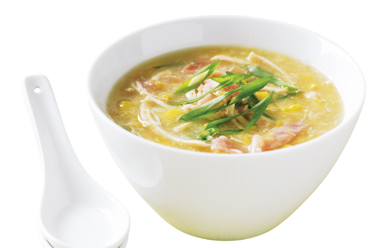 CHICKEN BABY CORN SOUP