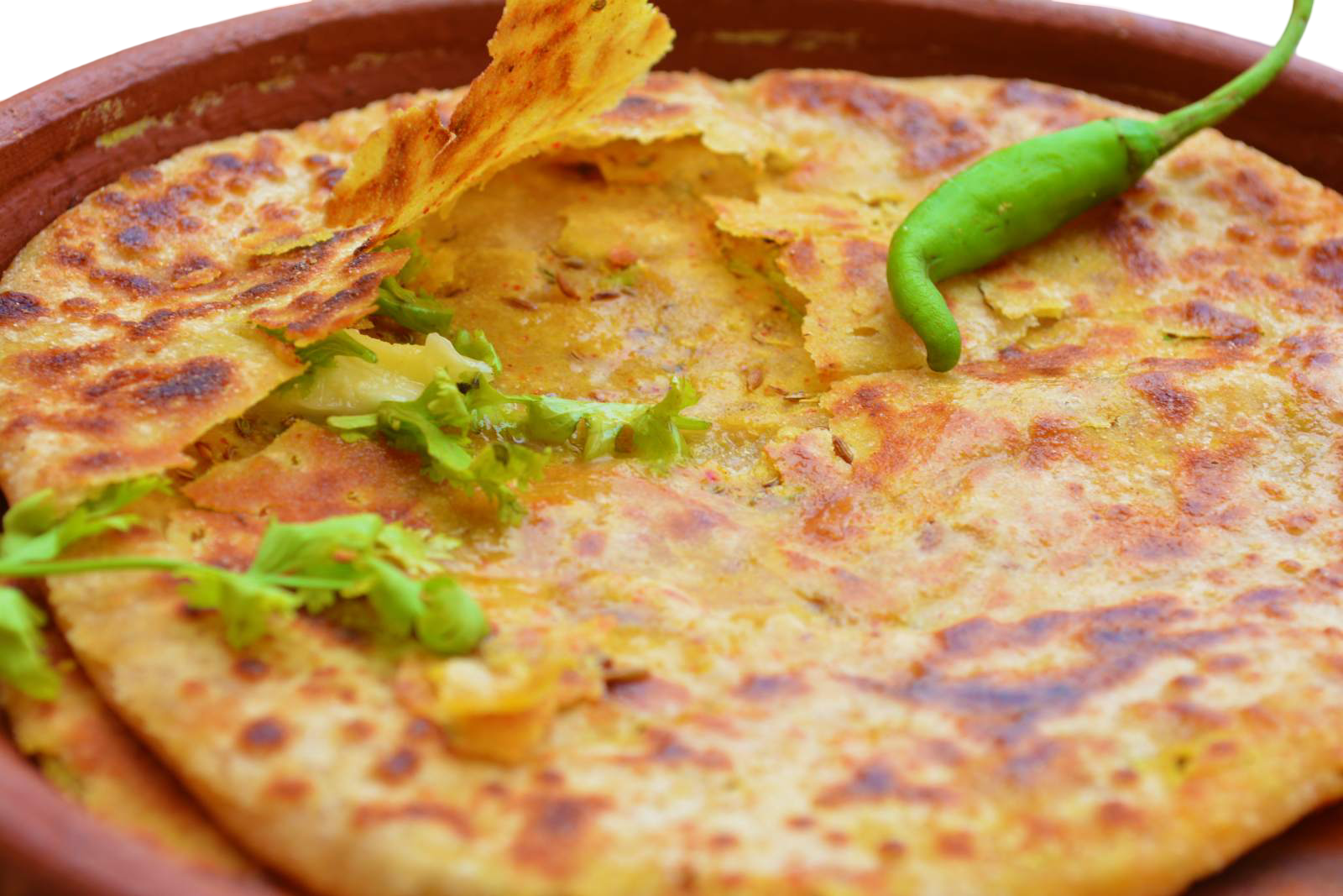 MASALA PARATHA/SPICED FLATBREAD