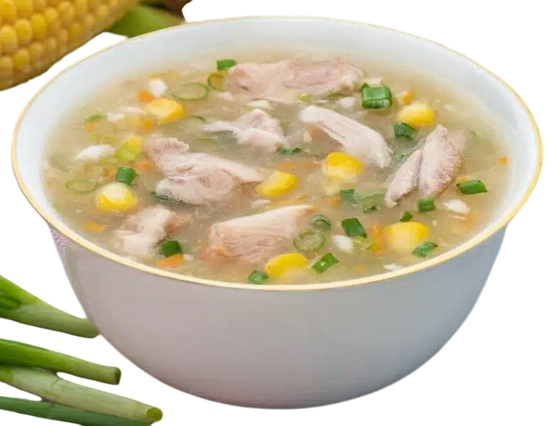 SWEET CORN CHICKEN SOUP